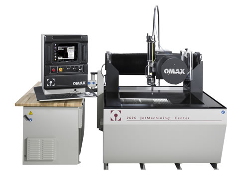 The OMAX 2626 JetMachining® Center