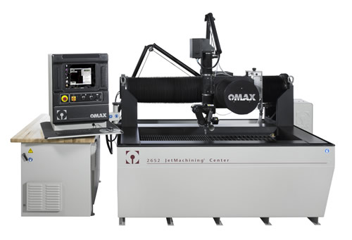 The OMAX 2652 JetMachining® Center