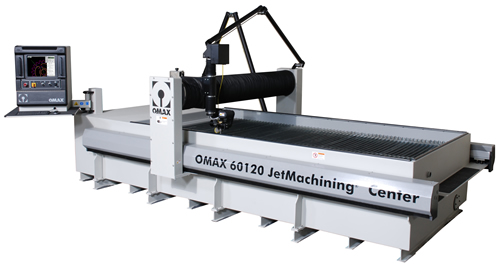 The OMAX 60120 JetMachining® Center